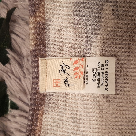 7th Ray Thermal Camo Print Long Sleeve Top Size XL - Picture 4 of 5